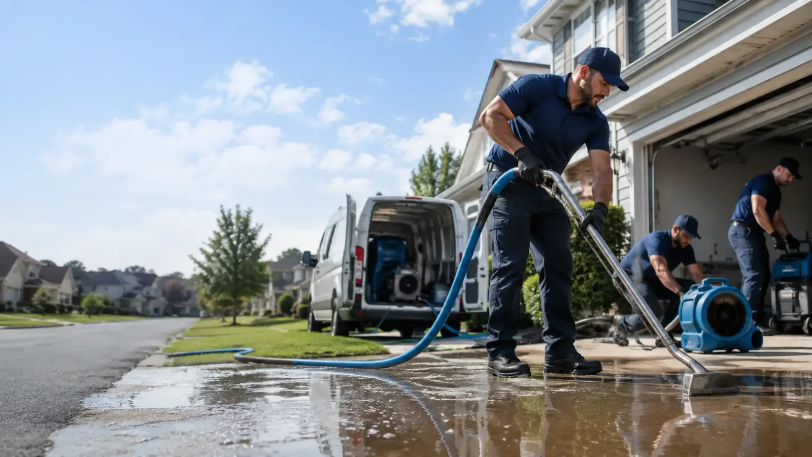 Flood Damage Restoration in Walshville, IL